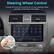 Steering Wheel Control
Change the track and volume etc on your steering wheel, provides convenience and safety.
SECUNTY 12:14
- Power
- Mute
- Precedente
- Successivo
- Volume-
- Volume+
- Home
- Play/Pause
- Risposta
- Ripeti
- SRC
- Band
- Indietro
- Shuffle
- EQ
- Navi
- AUX
Notice: Each button has the function of long and short pressing. Please pay attention to distinguishing when + learning.
- Short Press Learning
- Represent long press learning
SWC1(1K) Reset
<AUDIO OFF (HOLD)>
MODE
AUTO
OFF
FRONT
REAR
A/C