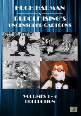 Hugh Harman & Rudolf Ising's Uncensored Cartoons, Volumes 1-4 Collection - DVD