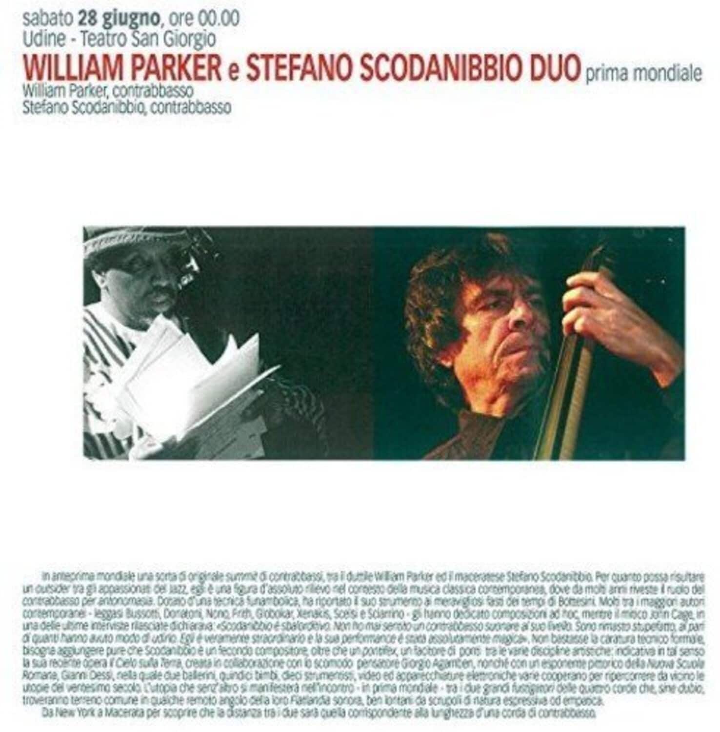 William Parker - Bass Duo   - COMPACT DISCS