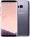 Front. Samsung - Pre-Owned Galaxy S8 64GB (Unlocked) - Orchid Gray.