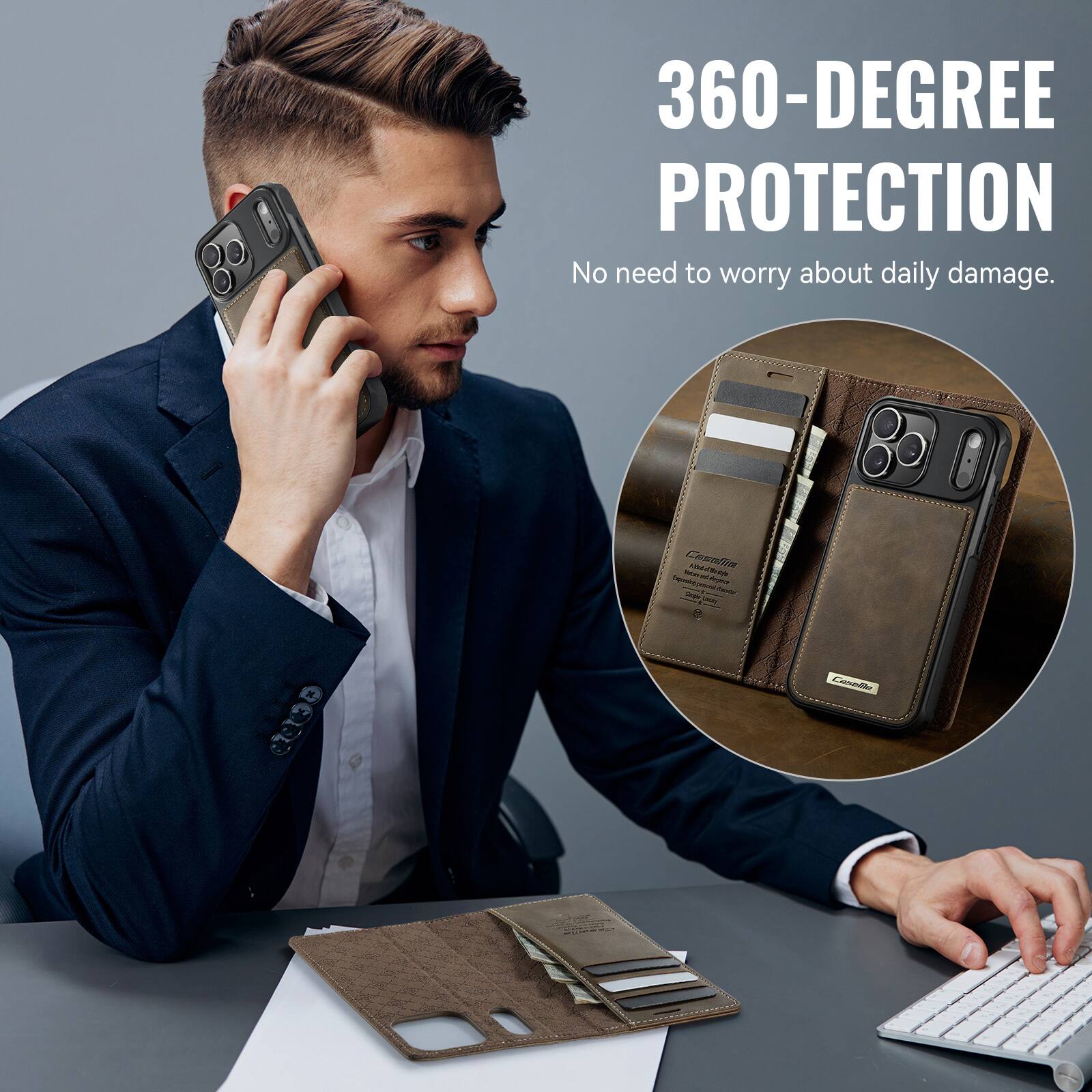 360-DEGREE PROTECTION  
No need to worry about daily damage.