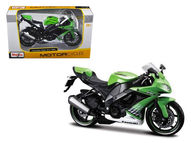Maisto MOTORCYCLES  
Kawasaki Ninja ZX-10R  
1/12  
3+