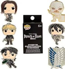 Funko - Pop! 6-Piece Blind Pin Set: Attack on Titan S4 Characters - COLLECTIBLES - Multicolor