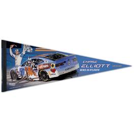 WinCraft - Chase Elliott 2025 Quaker State 400 Race Win 12" x 30" Premium Quality Pennant - Multicolor