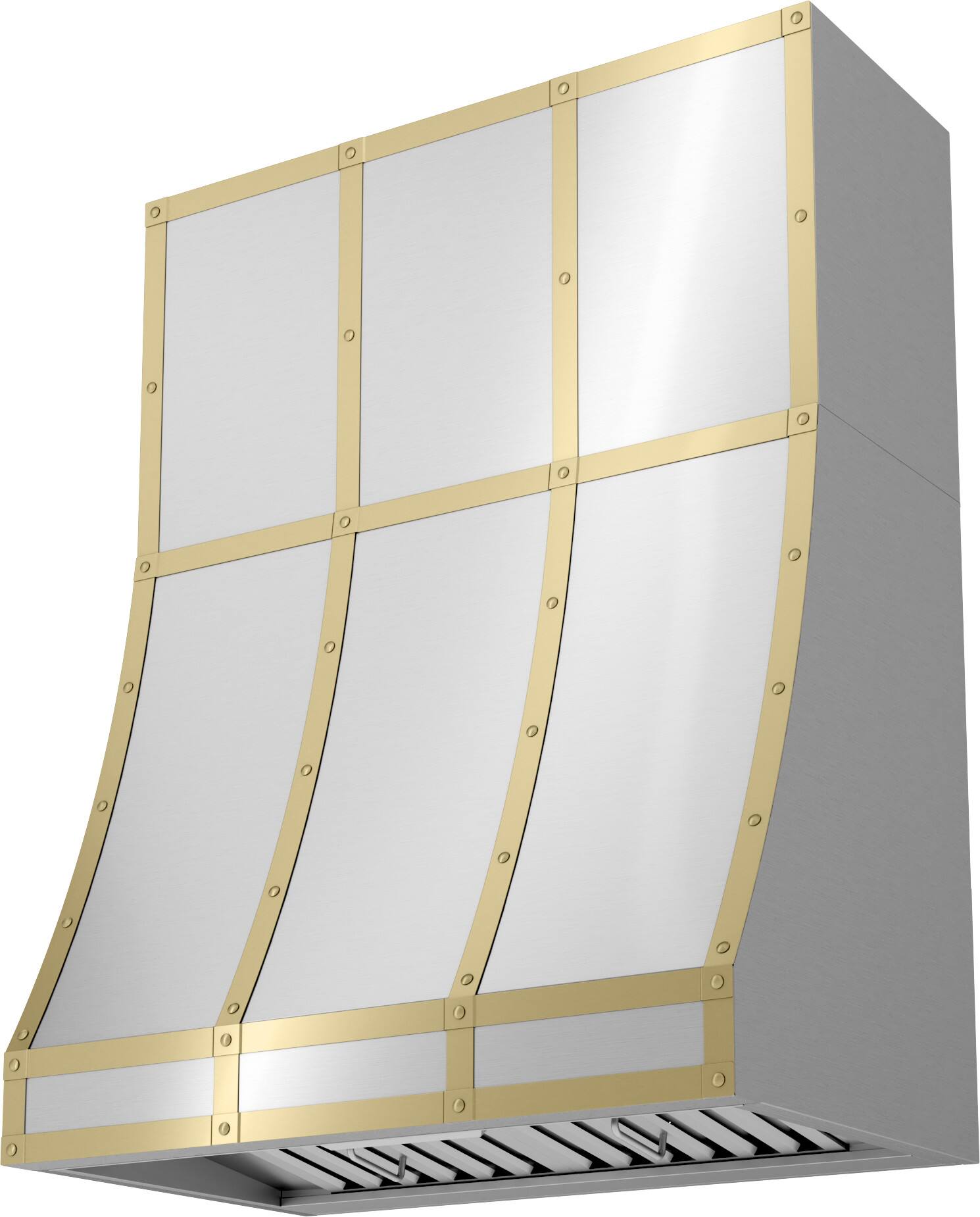 Angle. Zephyr - Banding Kit for DC13618AS - Satin Gold.