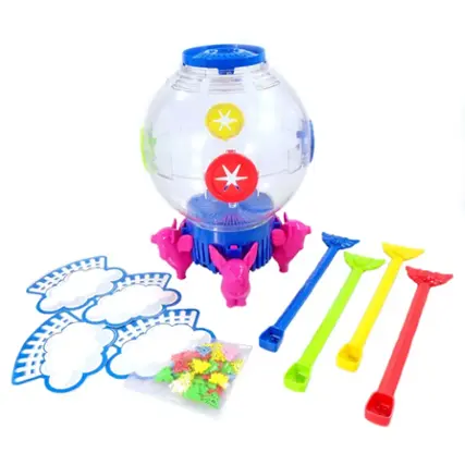 Front. Cra-Z-Art - Cra-Z-Art "Help the Farmer Catch His Pigs" The Flying Pigs Game.