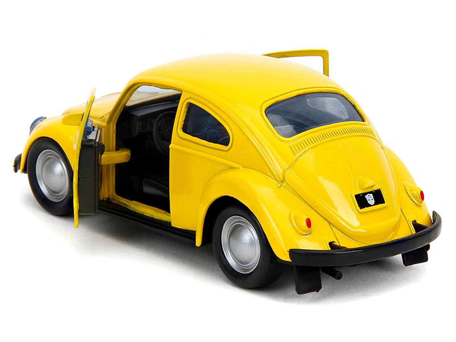 Alt View 1. Jada - Volkswagen Beetle "Bumblebee" Yellow "Transformers" "Hollywood Rides" Series 1/32 Diecast Model Car by Jada - Yellow .
