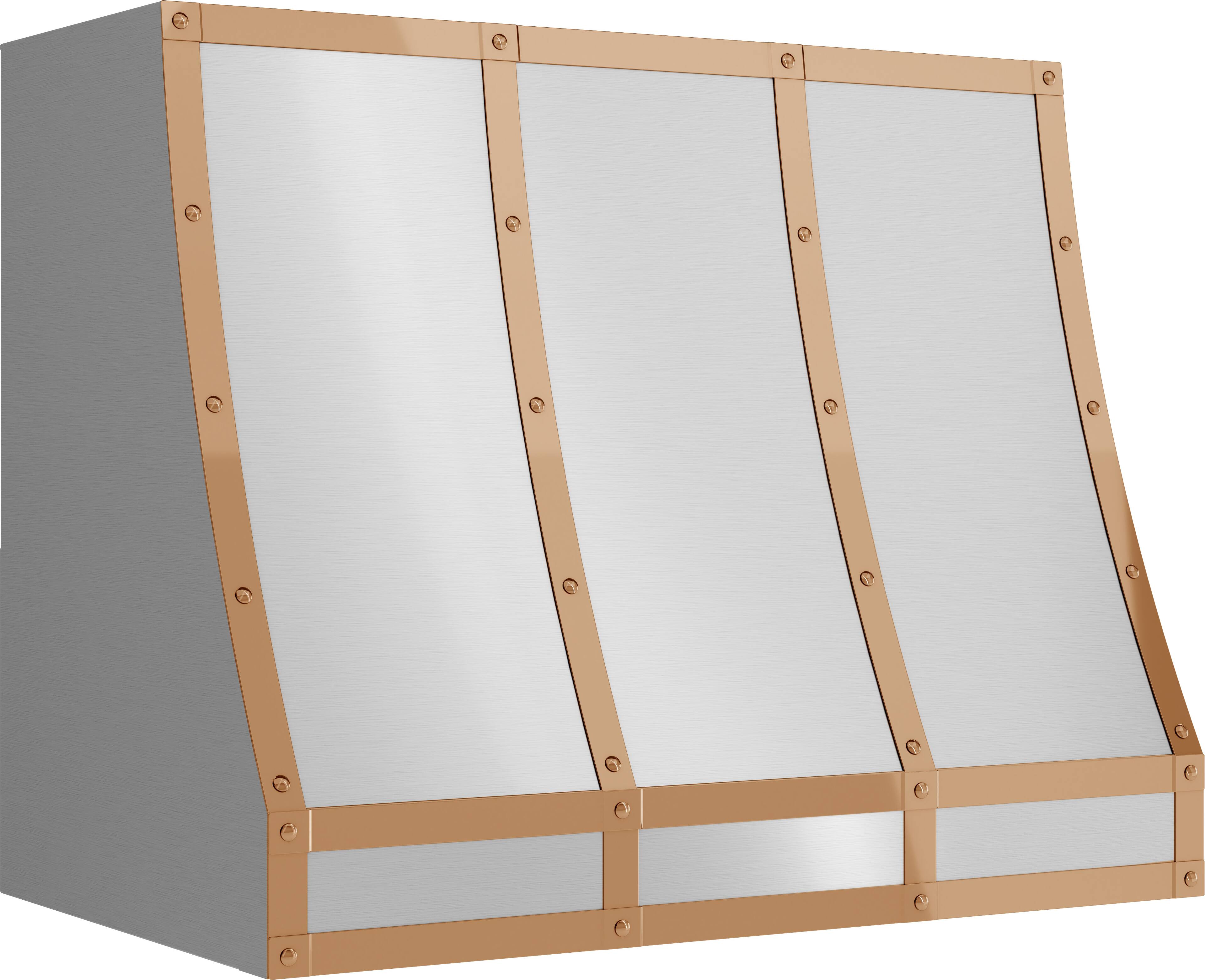 Angle. Zephyr - Banding Kit for CHFT36ASX - Polished Copper.