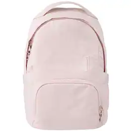 Bagsmart - Zoraesque Laptop Backpack Fits 15.6" Computer, 20L Featherlight School Bookbag Casual Daypack for Women Men Travel - Pink