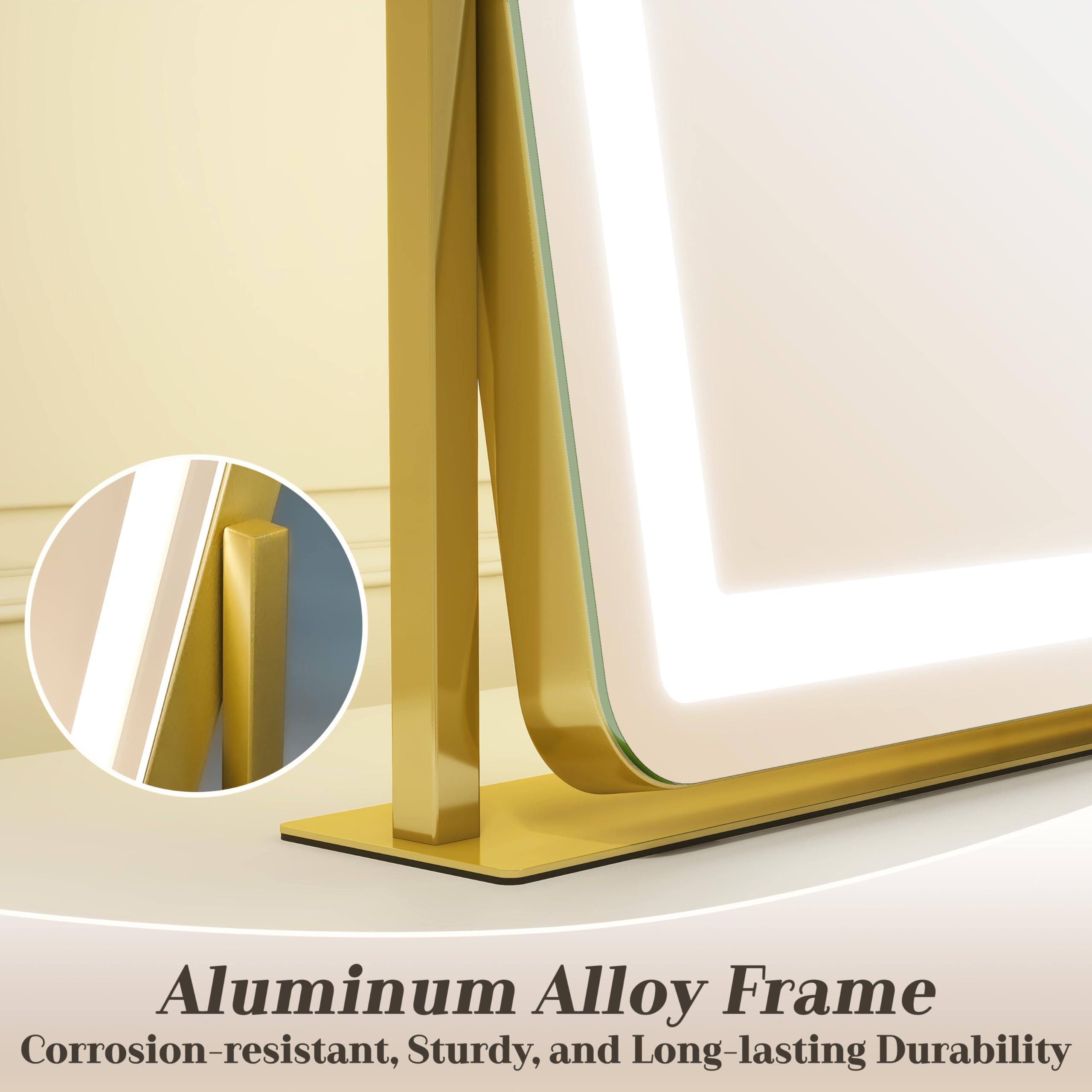 Aluminum Alloy Frame  
Corrosion-resistant, Sturdy, and Long-lasting Durability