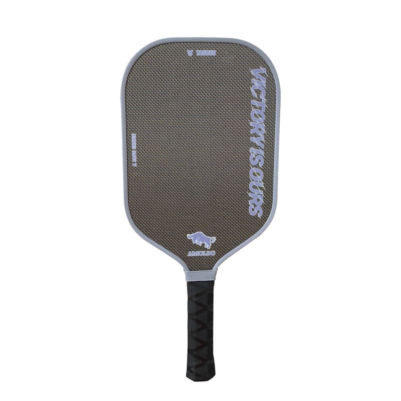 Anysun - Thermoformed Pickleball Paddle – Titanium Wire Texture, 16mm PP Honeycomb Core, Fabric Surface - Gray