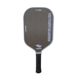Anysun - Thermoformed Pickleball Paddle – Titanium Wire Texture, 16mm PP Honeycomb Core, Fabric Surface - Gray