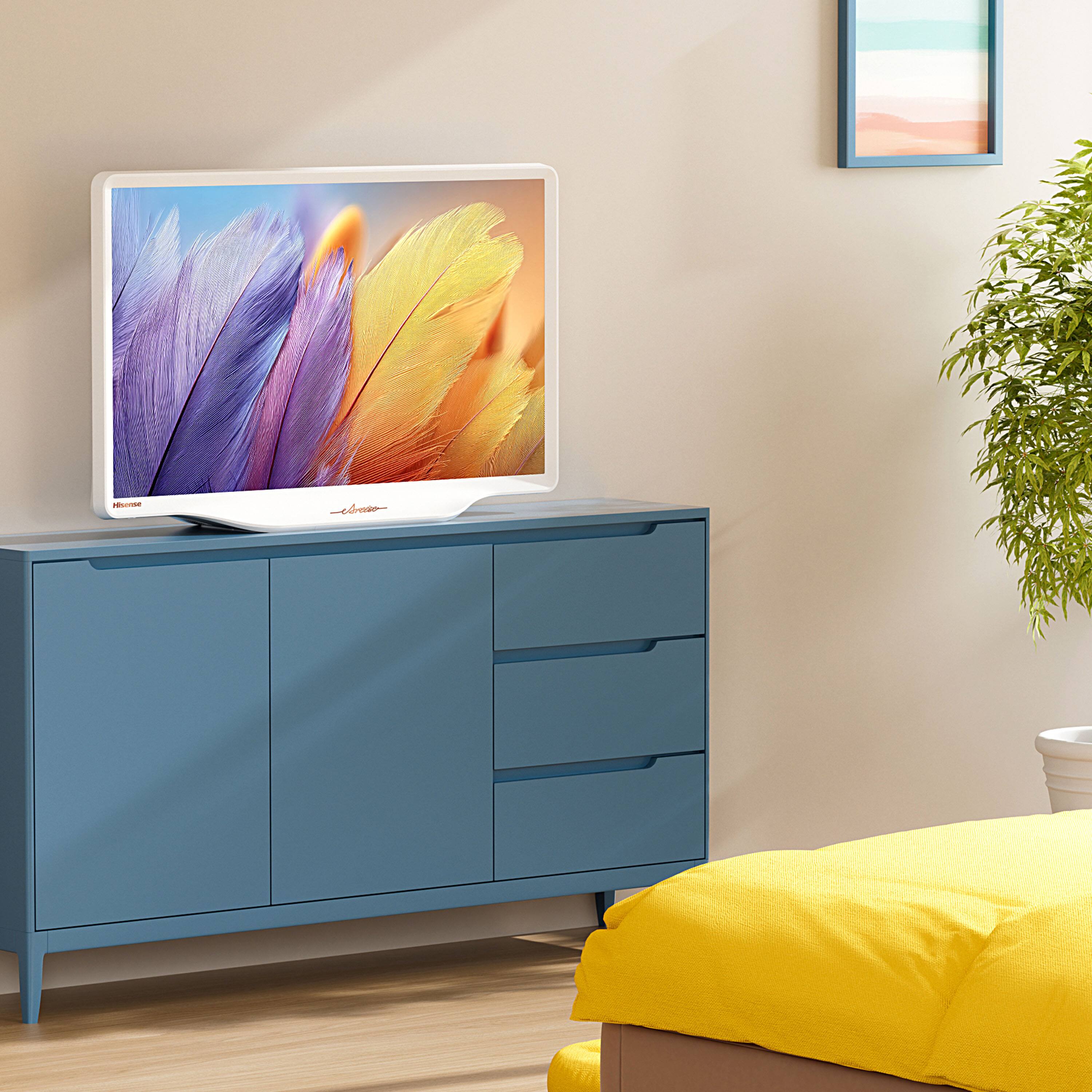 Alt View 12. Hisense - 32" Class S5 Hi-QLED Deco Series Full HD 1080P LED Smart Fire TV (2025) - Black.