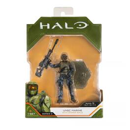 Jazwares - Halo Infinite: UNSC Marine with Sniper Rifle - 4" Action Figure