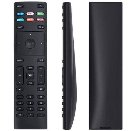 INPUT
V U
NTFX
hlu
XUMO
CRACKLE
IHeart RADIO
EXIT
MENU
OK
BACK
INFO
+ CC +
VOL CH
PIC
1 2 3
4 5 6
7 8 9
0