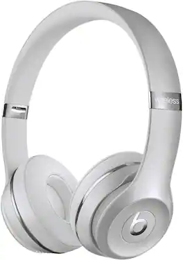 Beats - Solo3 Wireless On-Ear Headphones - (Latest Model) - Silver