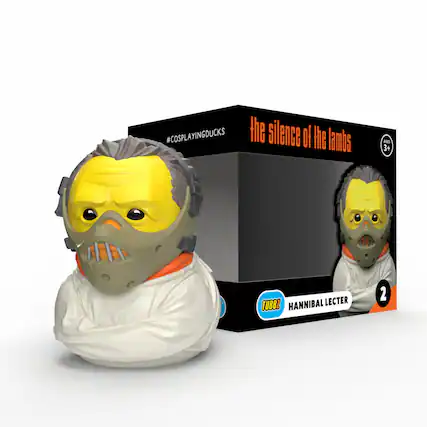 #COSPLAYINGDUCKS
The Silence of the Lambs
Ages 3+
TUBBZ
Hannibal Lecter 2