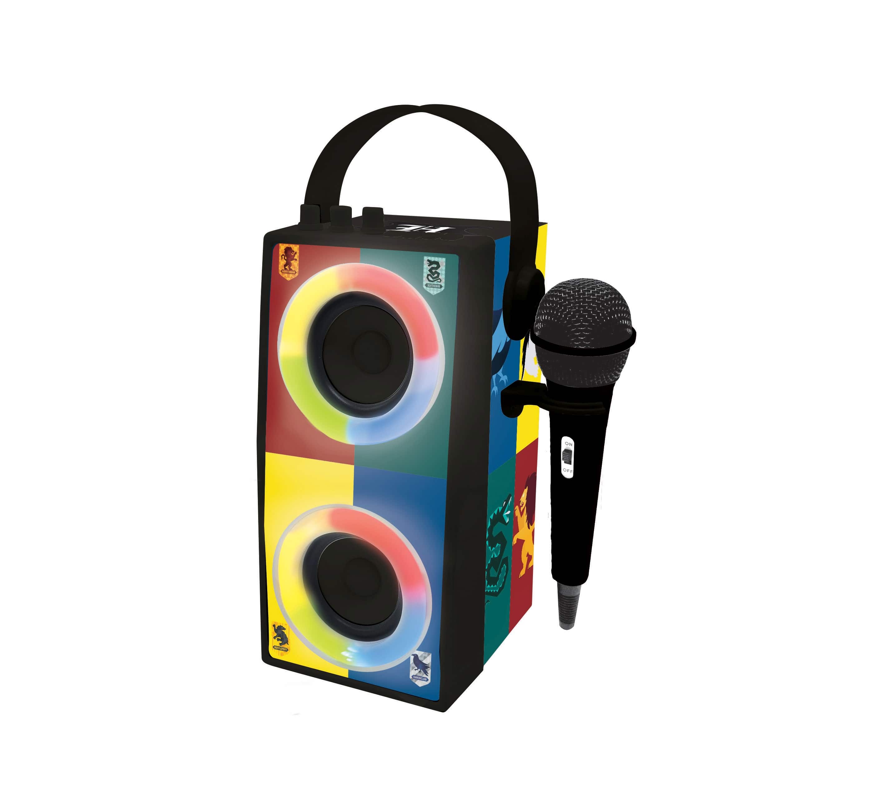 Lexibook - Harry Potter Portable Bluetooth Speaker with Lights and Microphone