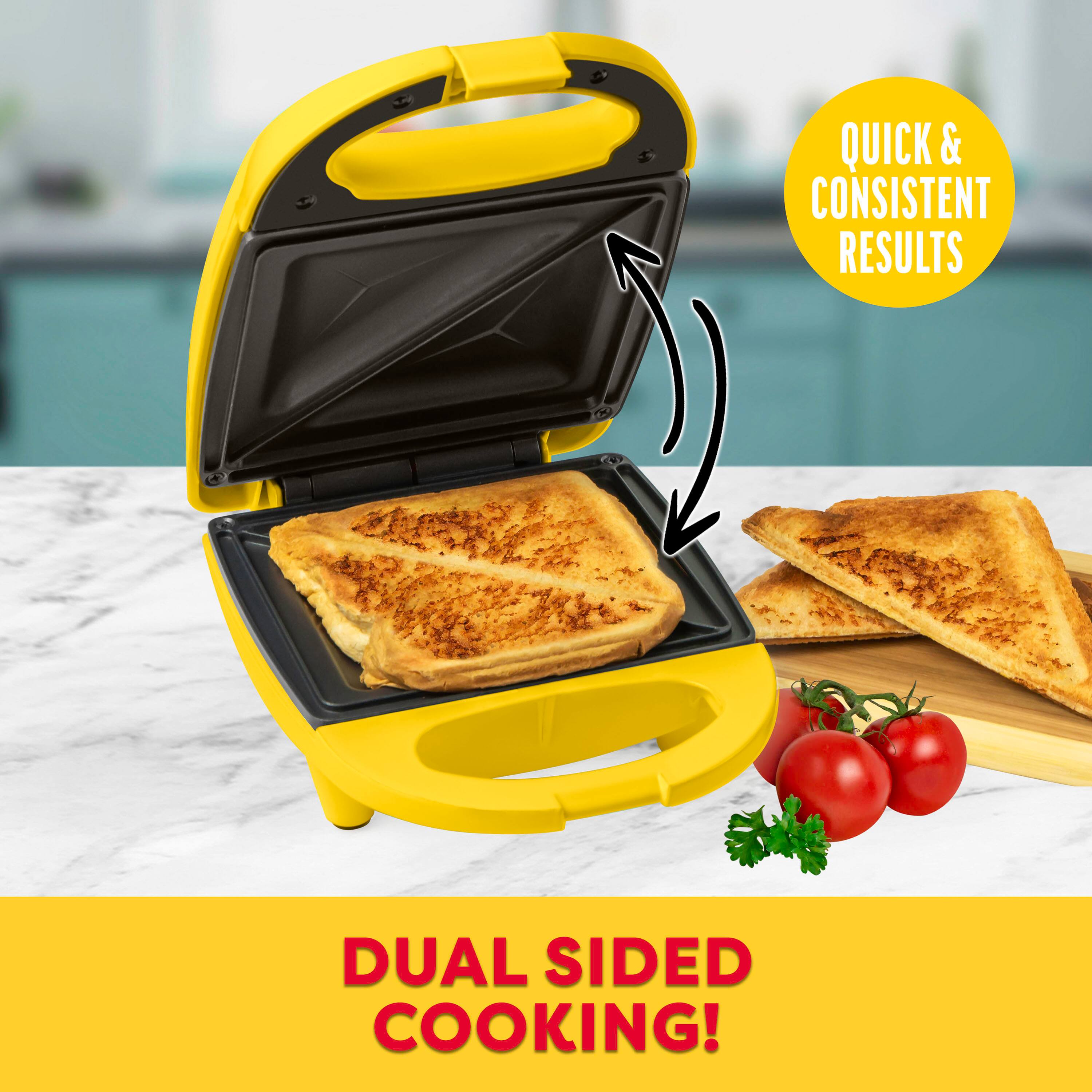 QUICK & CONSISTENT RESULTS

DUAL SIDED COOKING!