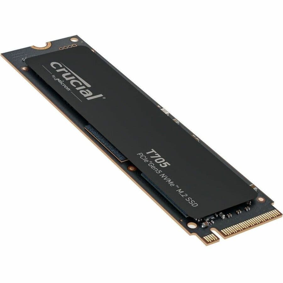 内蔵型SSD Crucial T705 2TB PCIe Gen5 NVMe M.2 SSD Crucial T705 2 TB Solid State Drive M.2 2280 Internal PCI Express