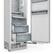 Alt View 4. Thor Kitchen - 12.5-Cu. Ft. Built In Column Refrigerator with Stainless Steel Panels - Stainless steel.