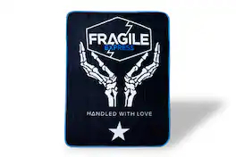 Just Funky - Death Stranding Fragile Express Fleece Throw Blanket | 45 x 60 Inch Cozy Blanket - Black