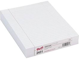 Pacon - Wide Ruled Filler Paper, 8" x 10.5", 500 Sheets/Pack - White