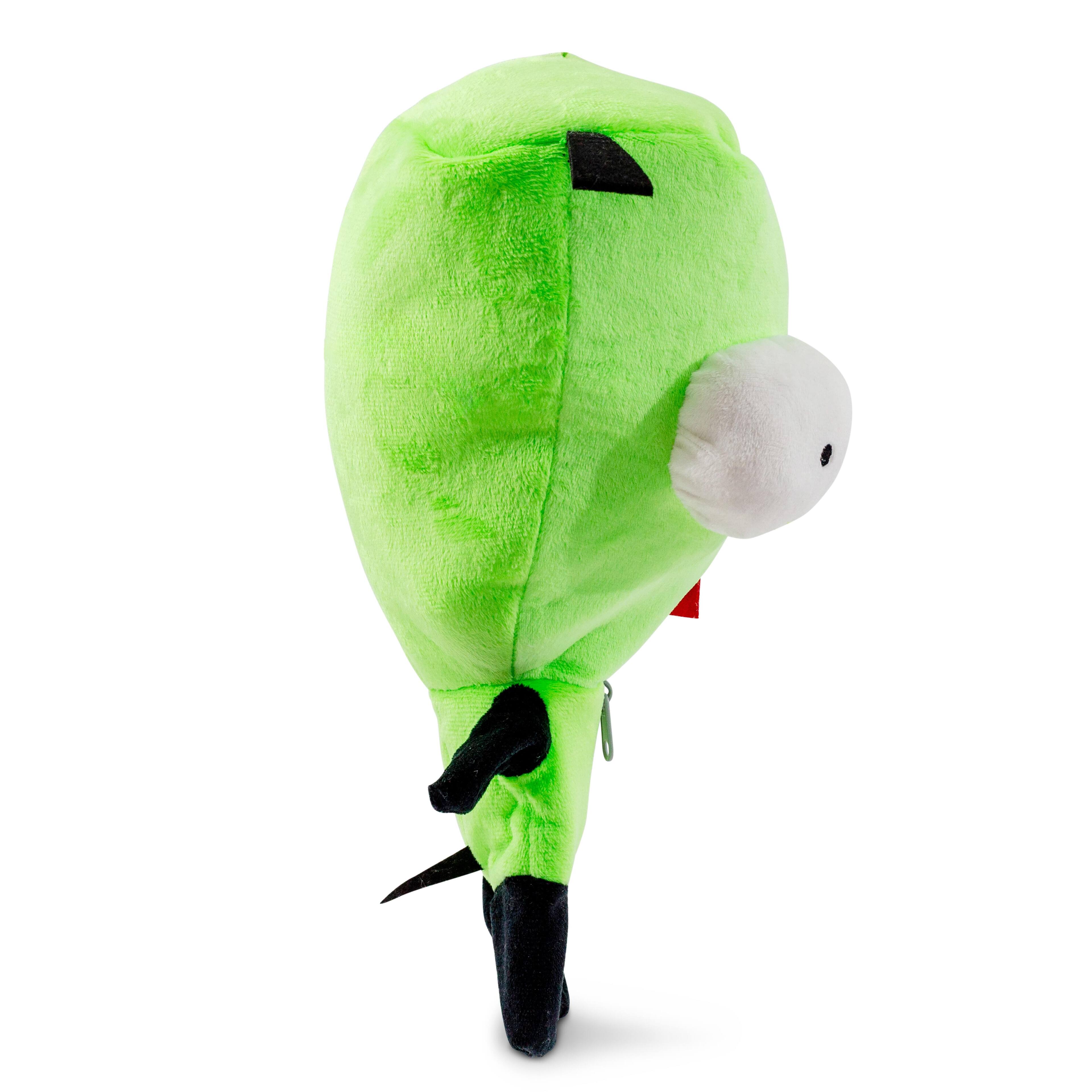 Alt View 10. Golden Bell Studios - Invader Zim GIR With Removable Costume 10-Inch Collector Plush - Green.