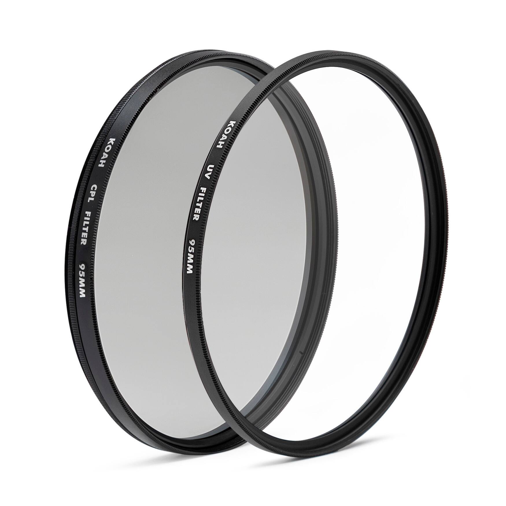 KOAH CPL FILTER 95MM  
KOAH UV FILTER 95MM