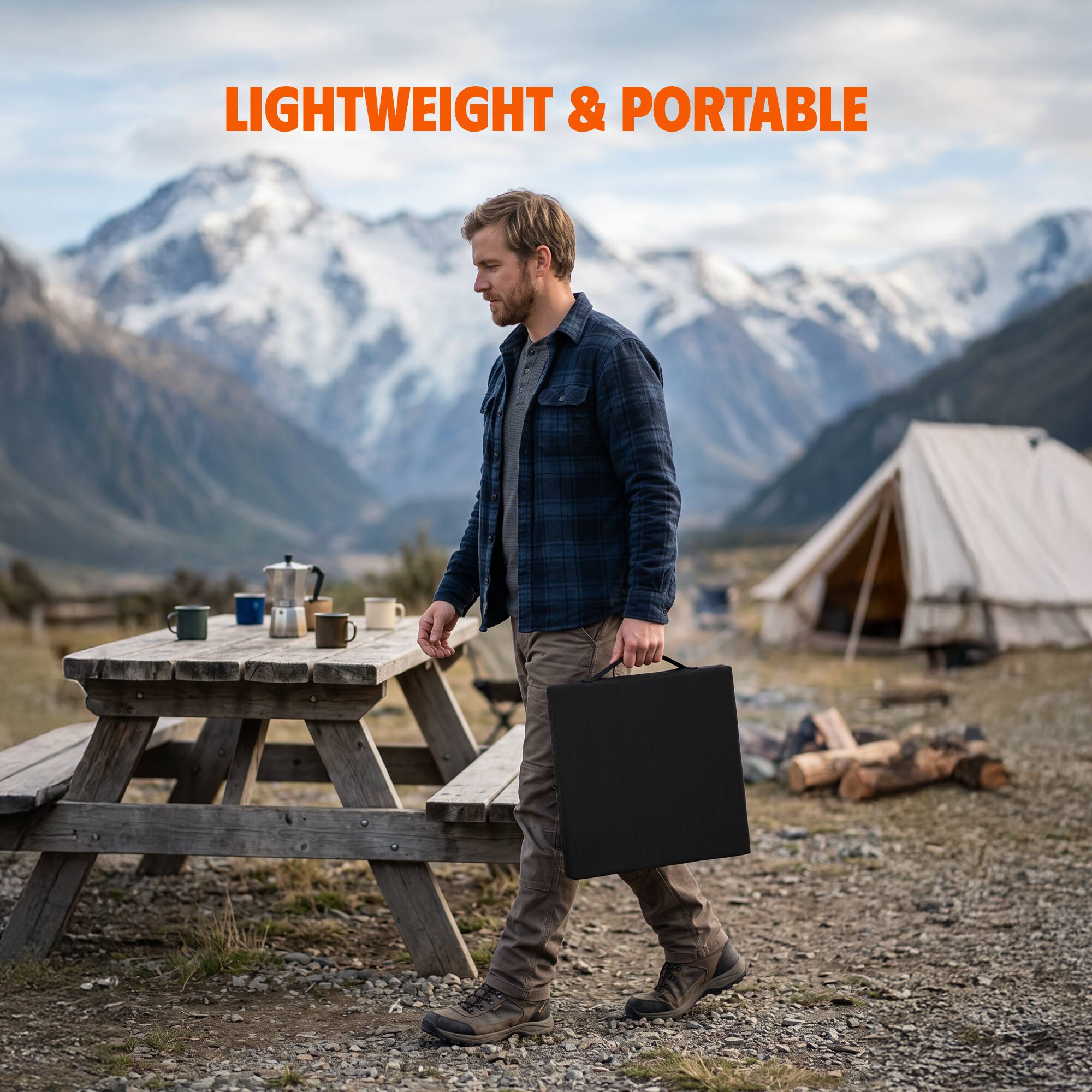 LIGHTWEIGHT & PORTABLE