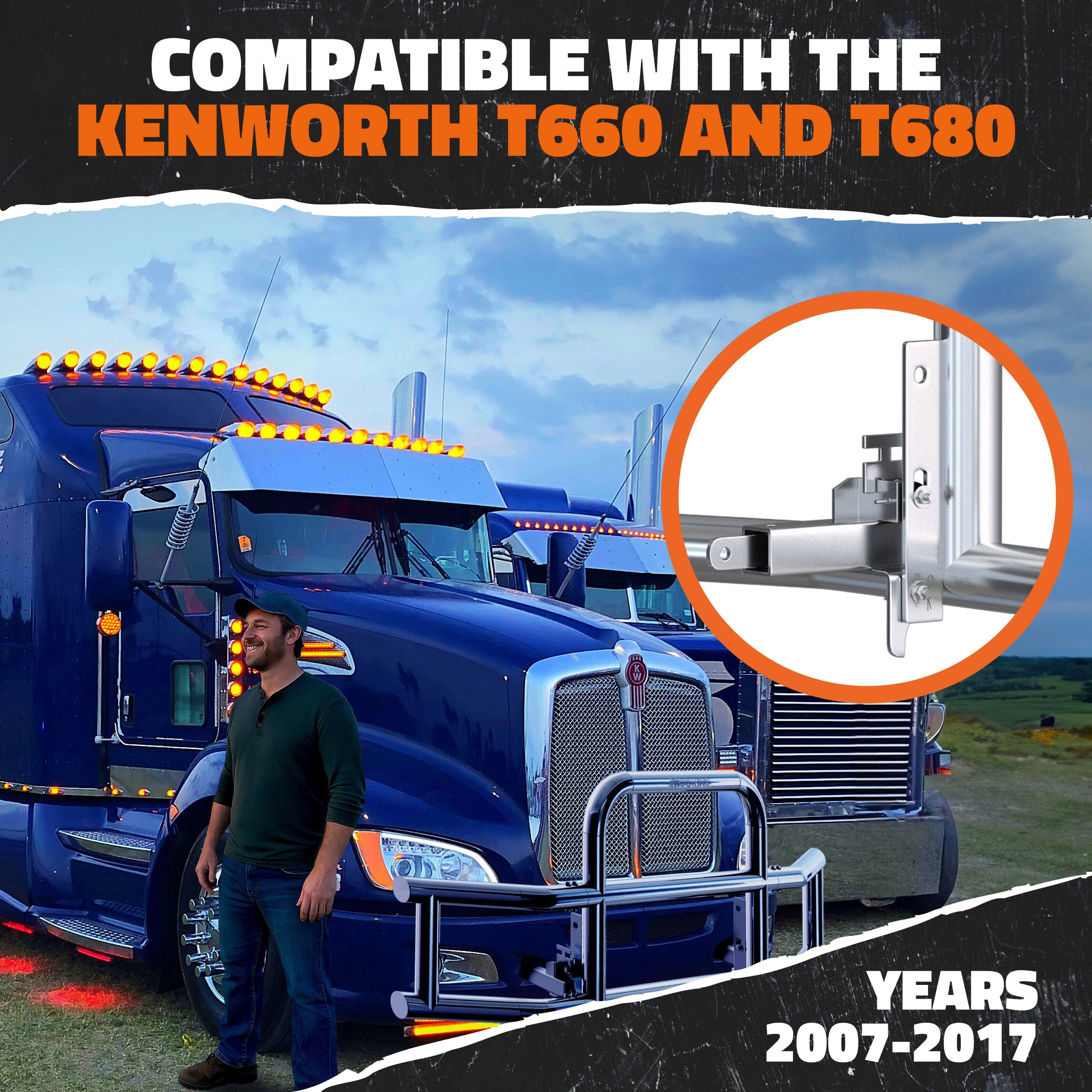 COMPATIBLE WITH THE KENWORTH T660 AND T680  
YEARS 2007-2017