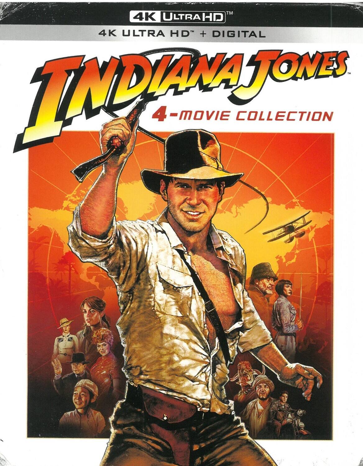 Indiana Jones 4-Movie Collection   - 4K Blu-Ray [4K Ultra HD Blu-ray]