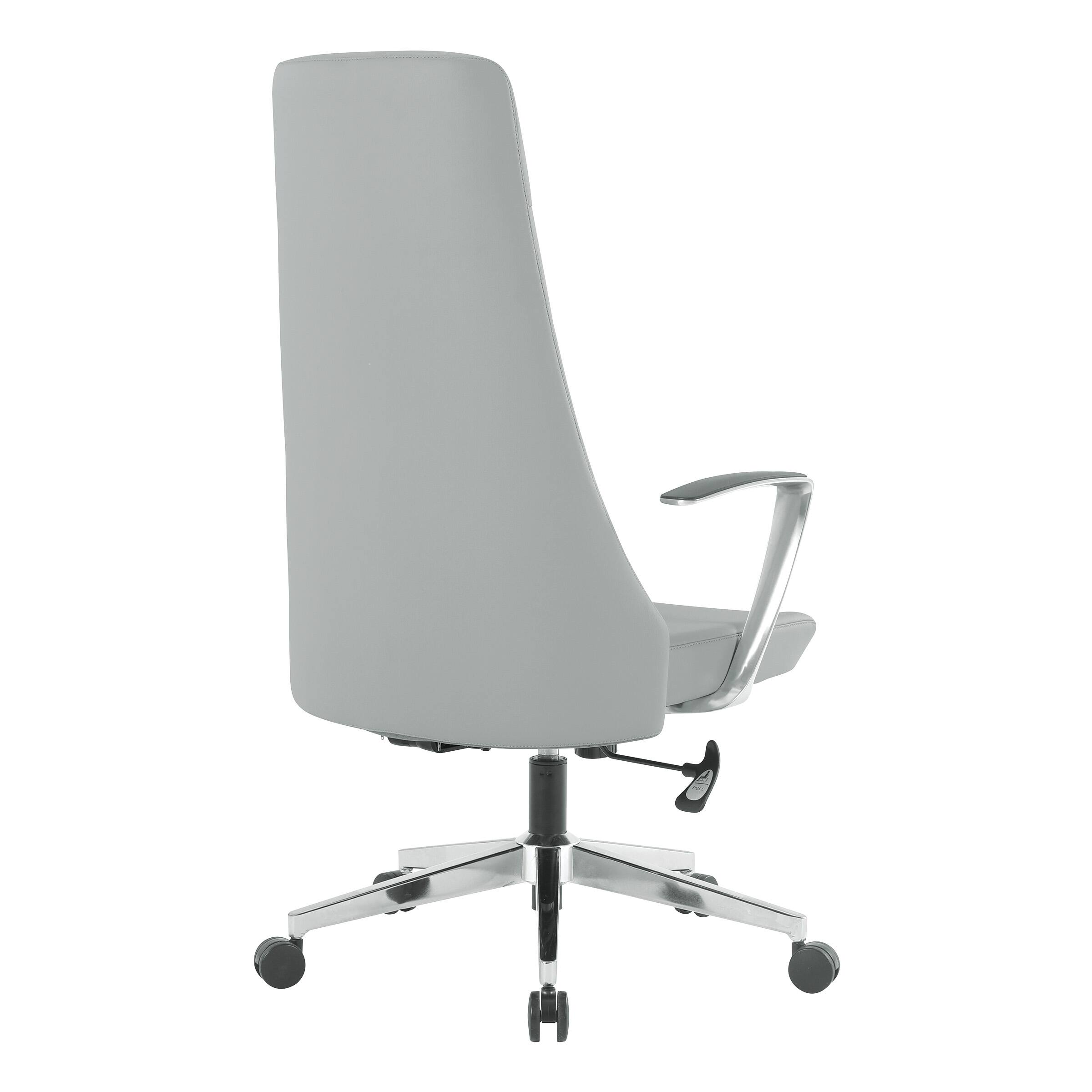 Alt View 12. Office Star Products - High Back Antimicrobial Fabric Office Chair - Dillon Steel.