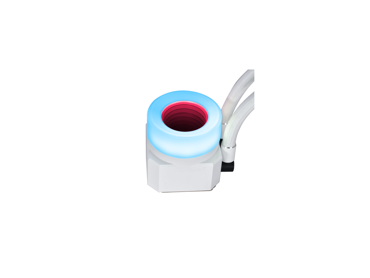 Alt View 2. Lian Li - LIAN LI Galahad II Trinity SL-INF 360 GA2T36INW Liquid / Water Cooling - White.