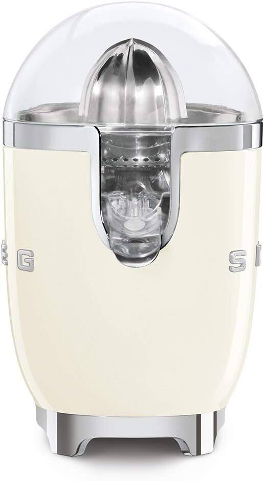 Angle. SMEG - CJF11 Citrus Juicer - Cream.