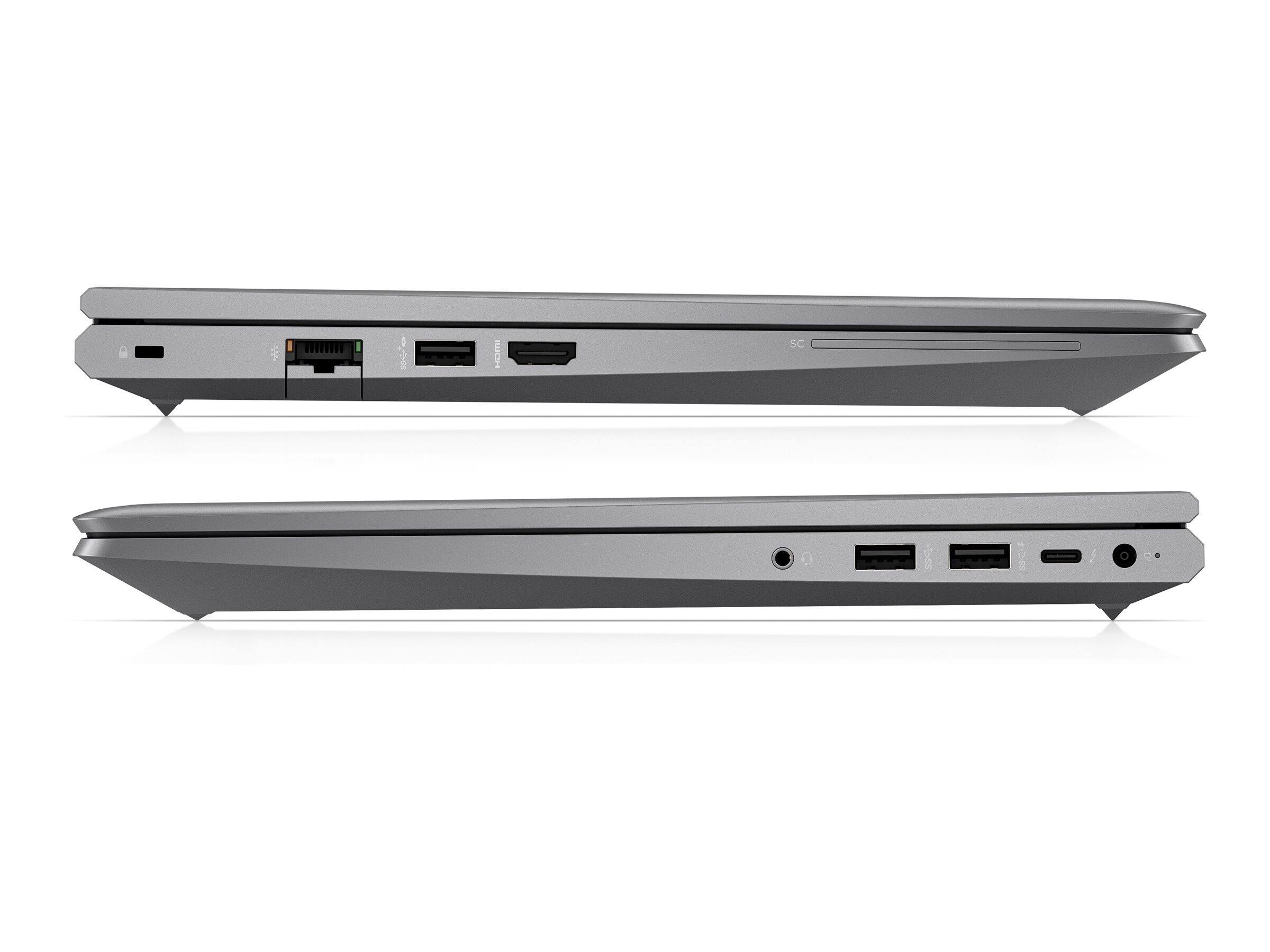 Alt View 5. HP - ZBook Power G10 15.6" FHD Intel Core i7-13800H 2.5 GHz up to 5.2 GHz 32 GB 256GB SSD NVIDIA RTX A1000  W11P Laptop - Gray.