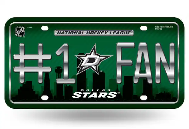 NHL RICO INDUSTRIES INC MTF8102
NATIONAL HOCKEY LEAGUE
#1 FAN
DALLAS STARS