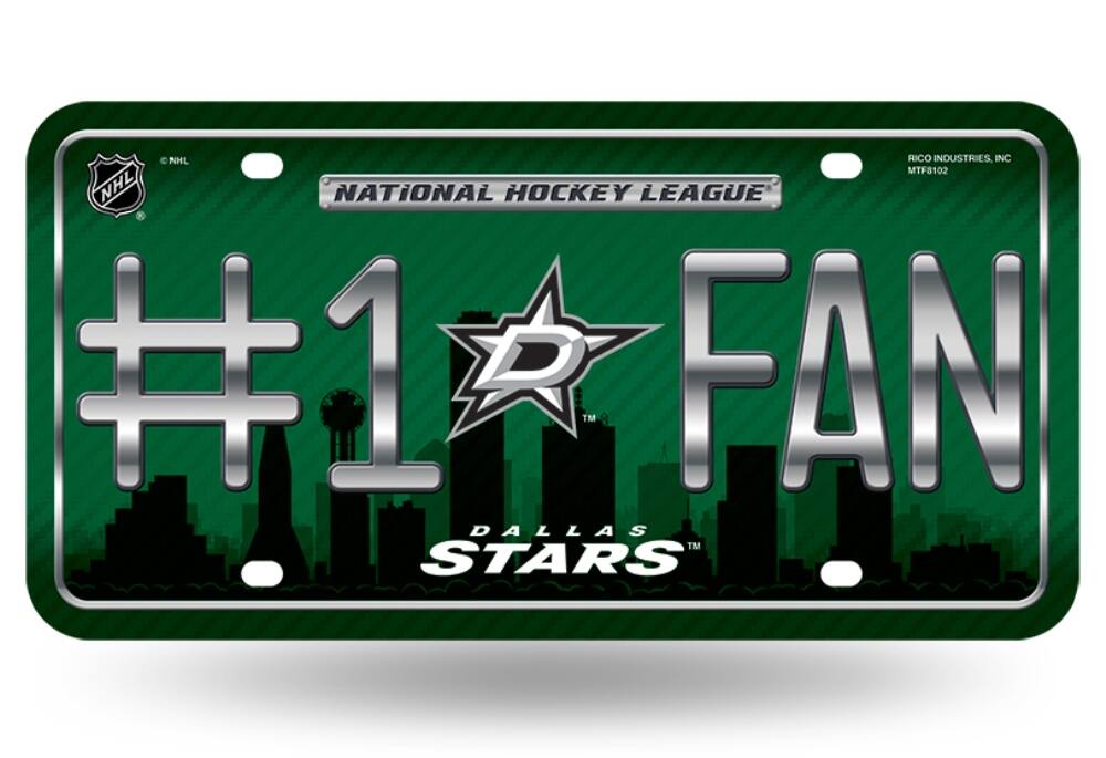 NHL RICO INDUSTRIES INC MTF8102  
NATIONAL HOCKEY LEAGUE  
#1 FAN  
DALLAS STARS