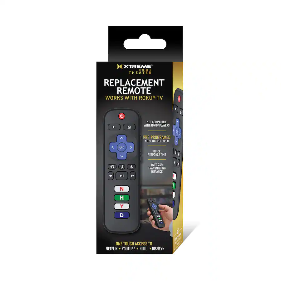 Best Roku Remote Replacement Xtreme Roku TV Replacement Remote Control, Universal IR Remote for Roku ...