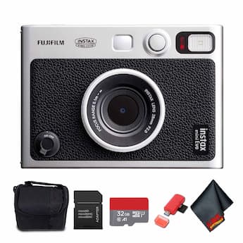 Bundle Fujifilm INSTAX MINI EVO Hybrid Instant Camera With 32GB Bundle Fujifilm INSTAX MINI EVO Hybrid Instant Camera With 32GB