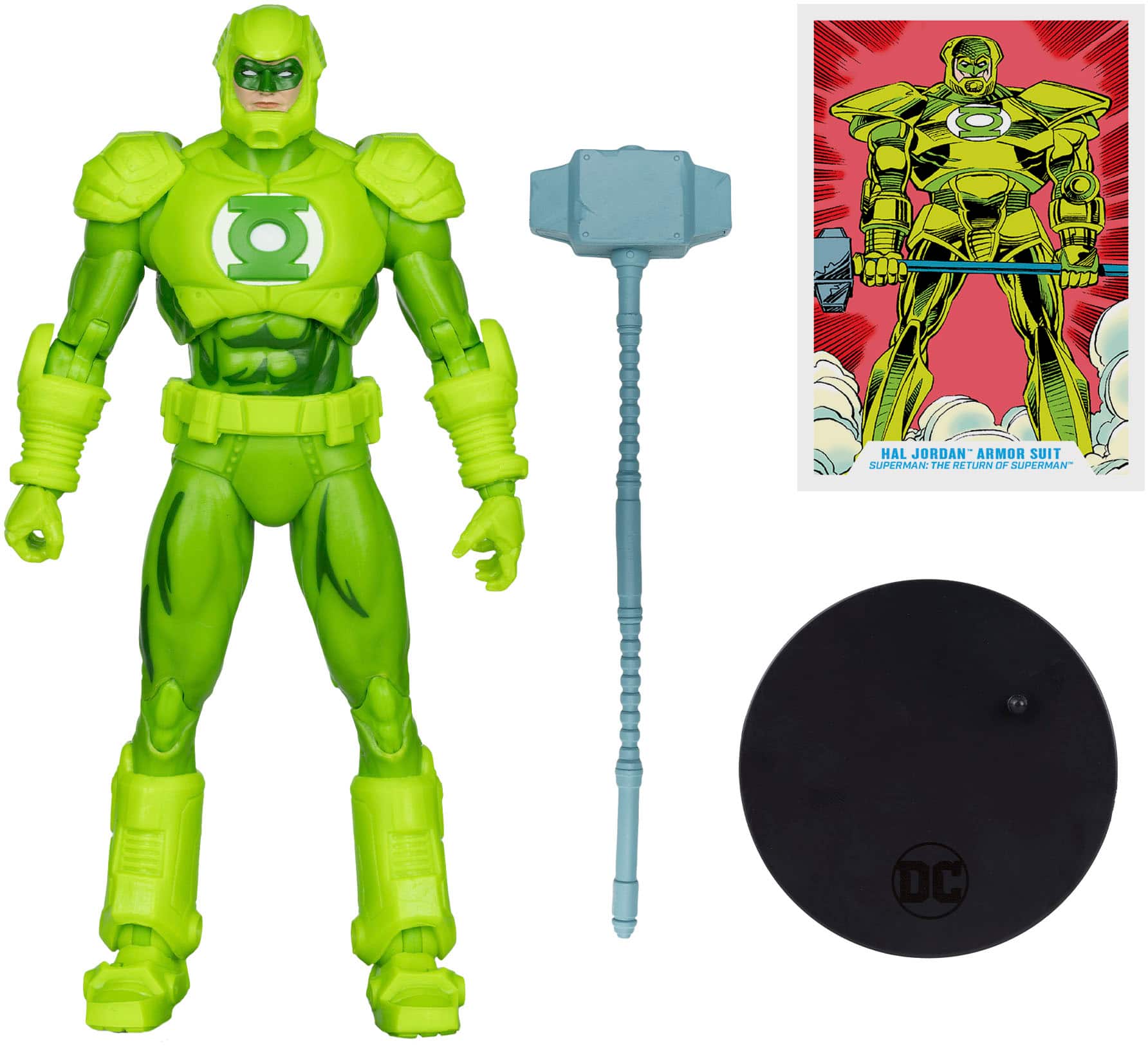 1a. Hal Jordan Armor Suit from The Return of Superman - DC.