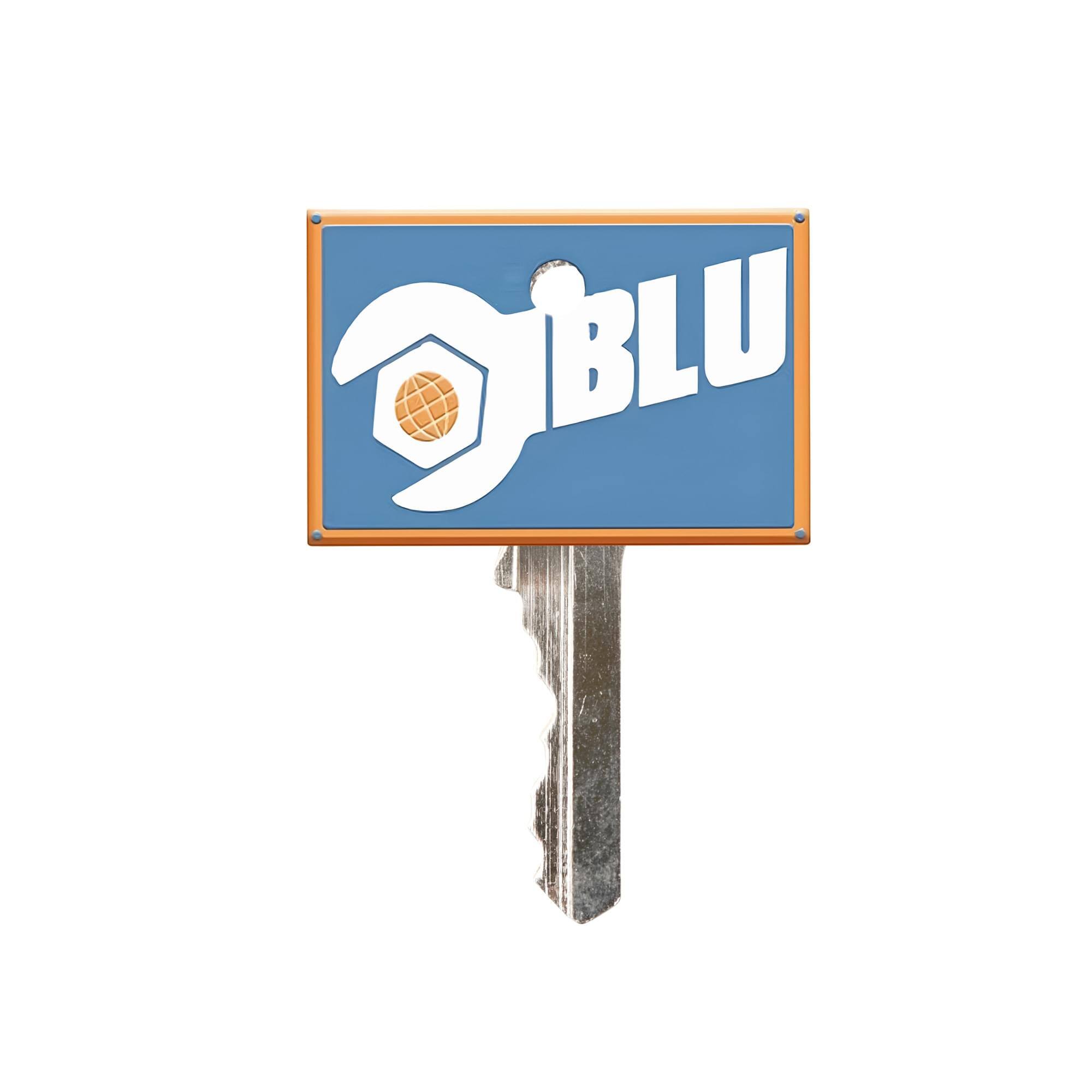 Alt View 3. Crowded Coop - Team Fortress 2 Keycap Key Cover Team Blu - Blue.