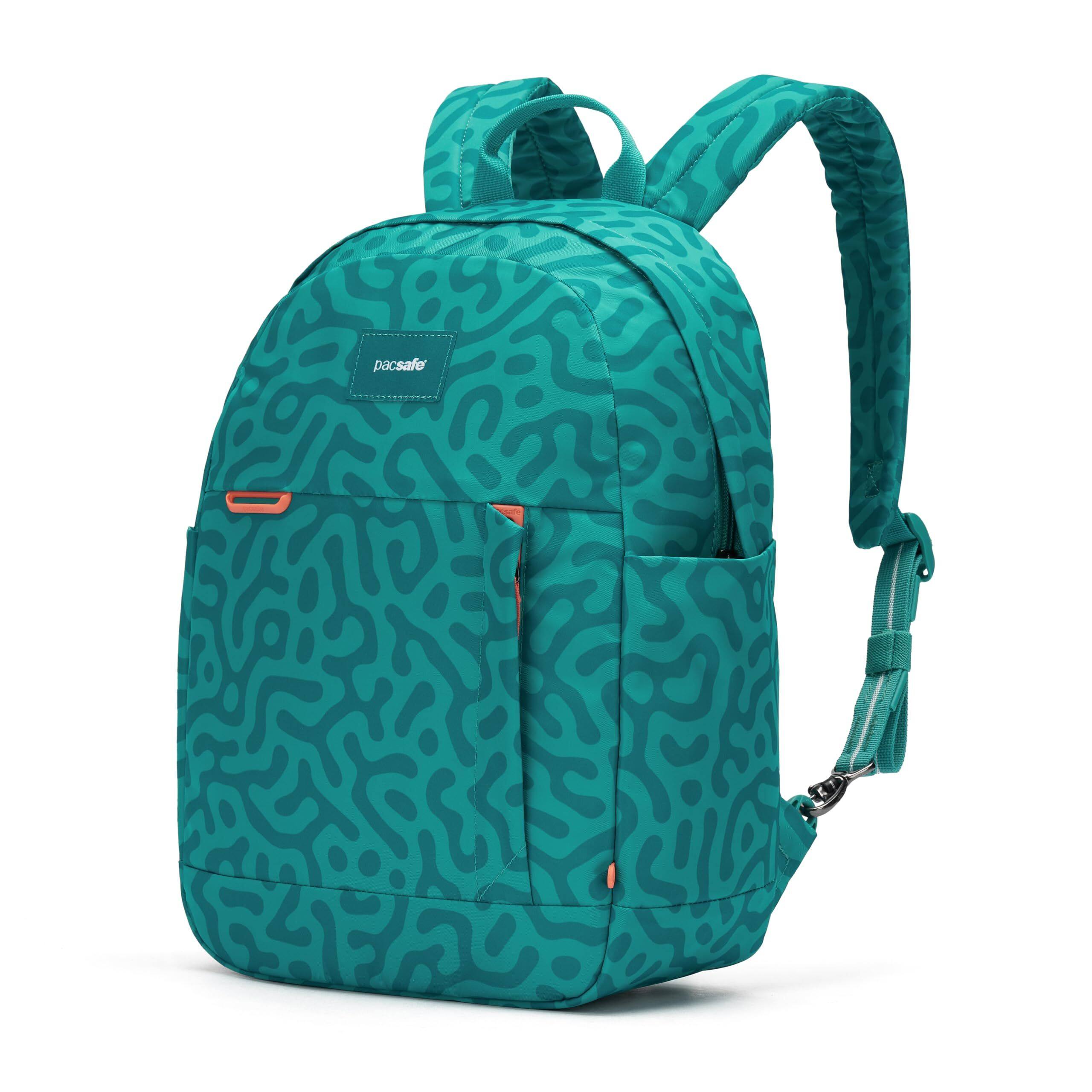 Angle. Pacsafe - GO Anti Theft 15L Backpack - Reef.
