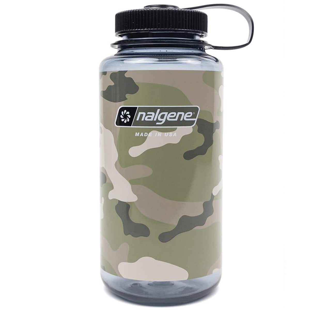 Nalgene - Sustain 32 oz. Wide Mouth Water Bottle - Camo Gray