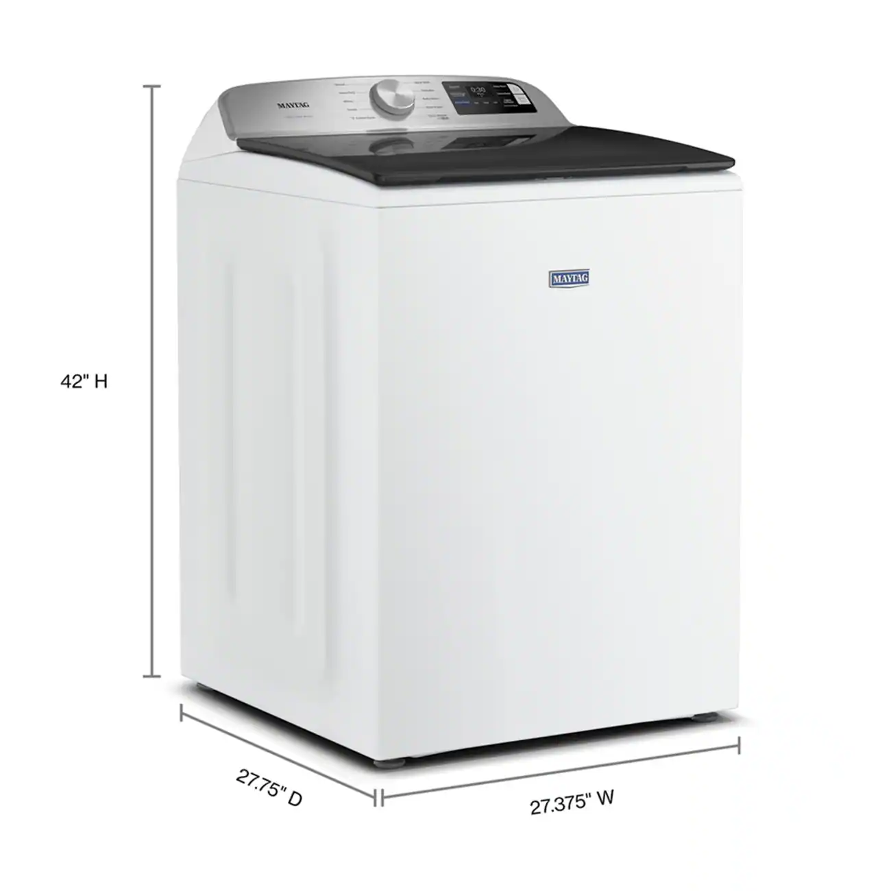 95 MAYEN MAYTAG  
42" H  
27.75" D  
27.375" W