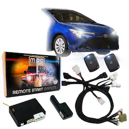 MPC - 1-Button Remote Start Kit 2023-2025 Toyota Corolla Hybrid Push To Start - Black