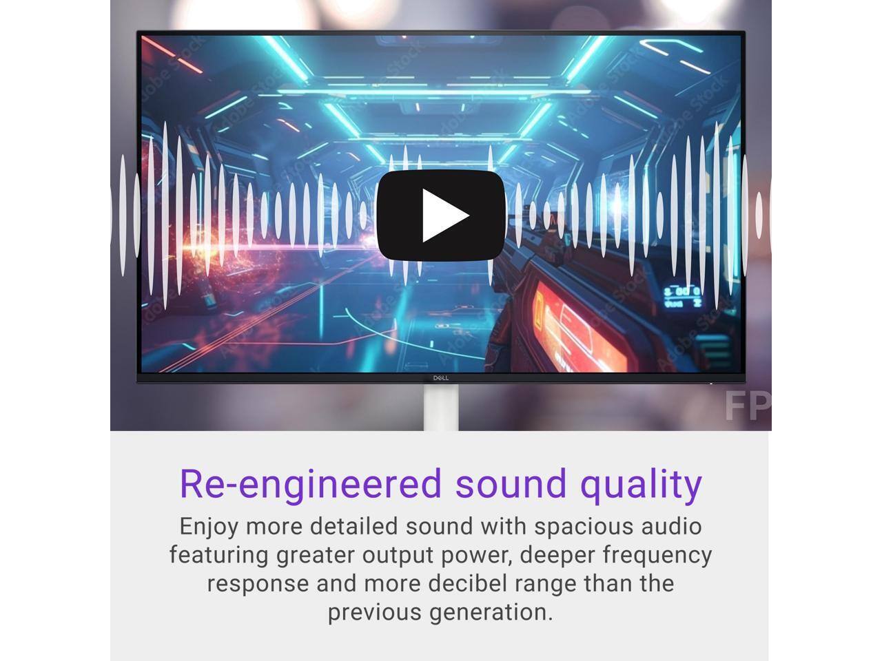 Re-engineered sound quality  
Enjoy more detailed sound with spacious audio featuring greater output power, deeper frequency response and more decibel range than the previous generation.