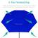 3-Tier Vented Top
Three openings allow hot air to escape and winds to pass through for overall stability & ideal relaxation
