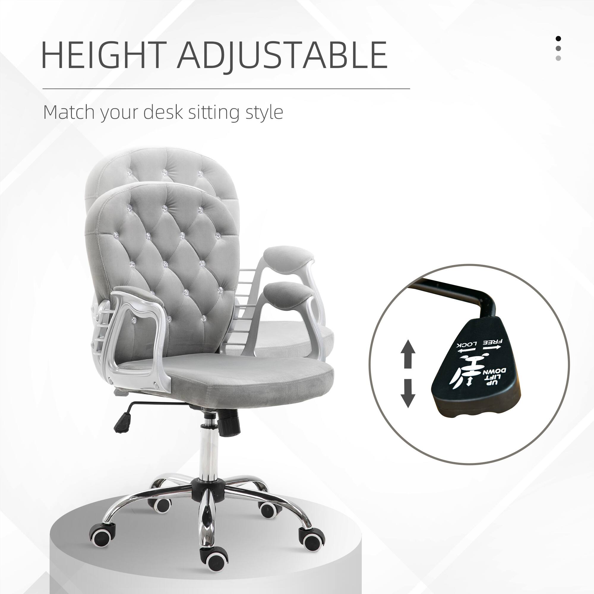 HEIGHT ADJUSTABLE : Match your desk sitting style

DOWN LIFT UP