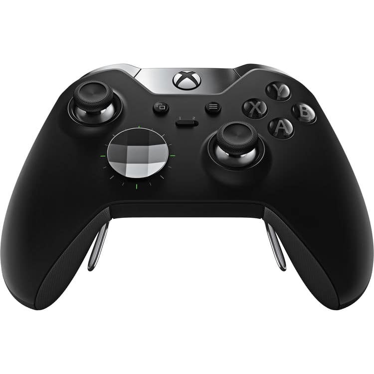 Front. Microsoft - Xbox Elite Series 1 Color Black HM3-00001 - Black.